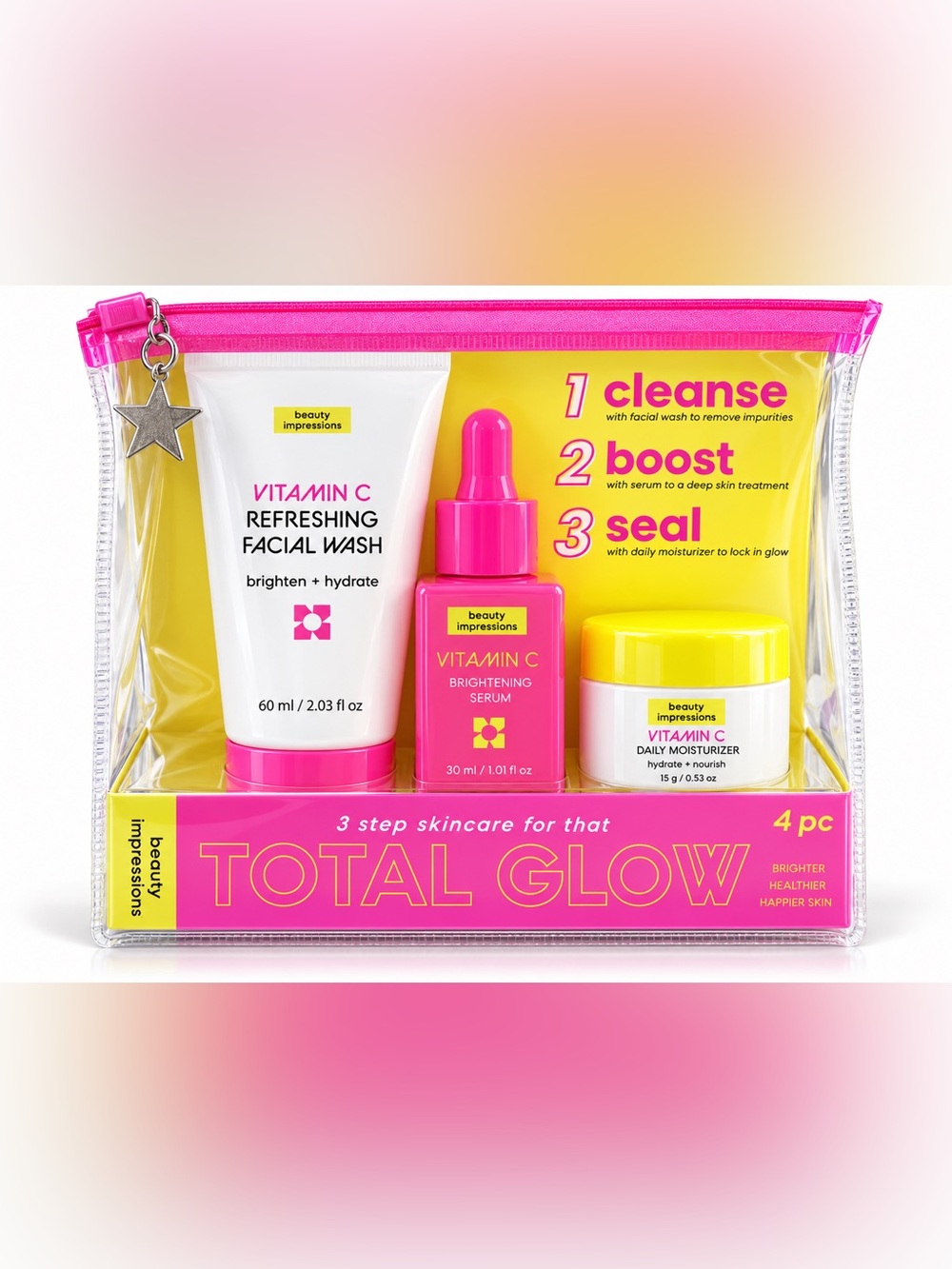 3pc. Total Glow Skincare Set
